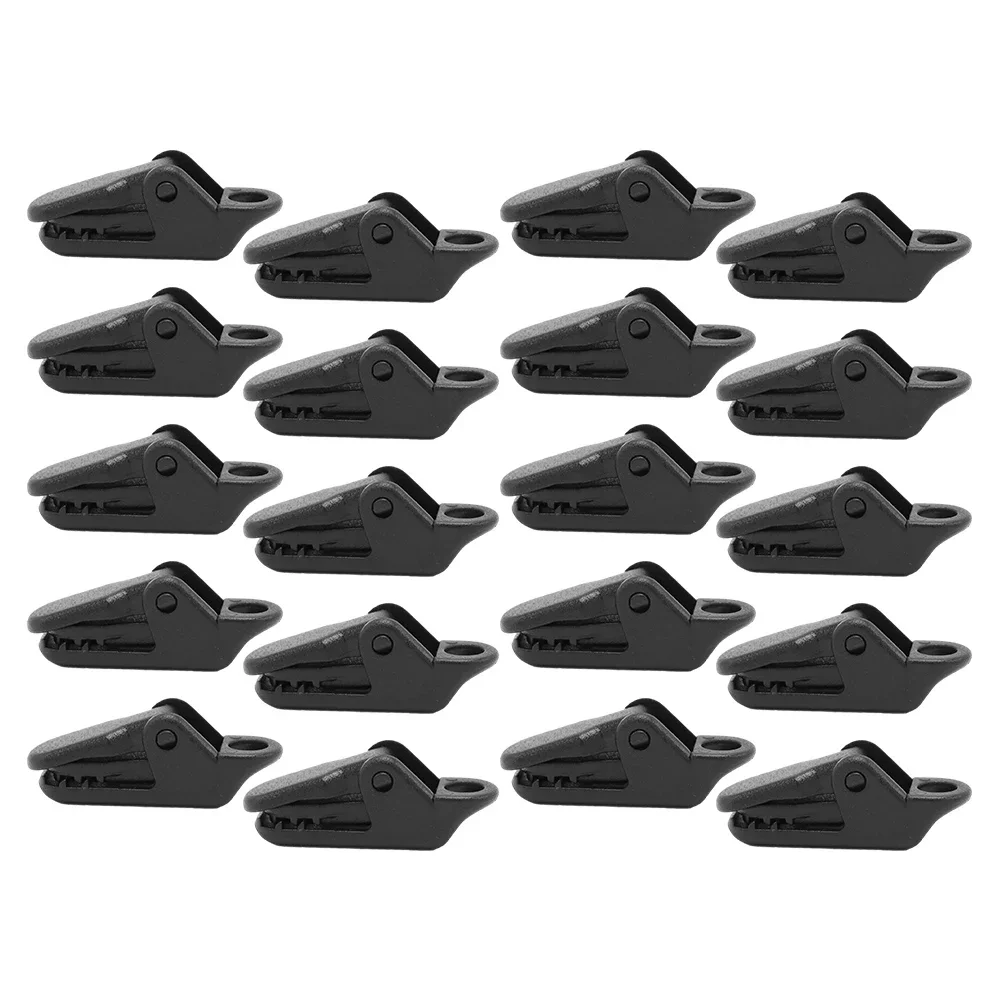 Clamps Clips 10/20pcs Accessories Camping Tool Fittings Heavy Duty Parts Plastic Replacement Reusable High Quality