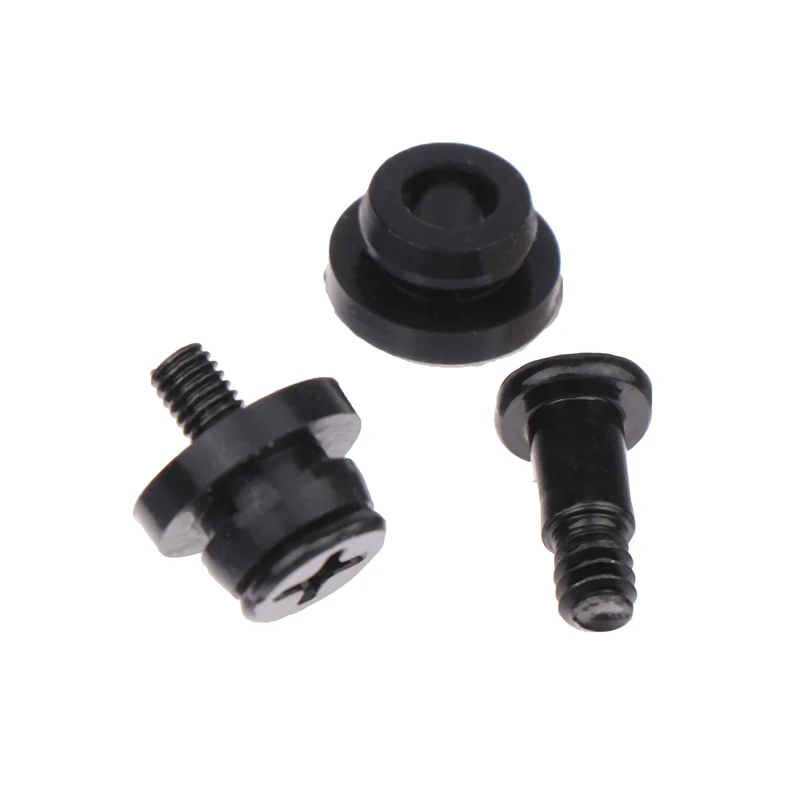 [SU]10Pcs Black 2.5/3.5-inch Computer Case Shockproof Screws + Shock Absorption HDD Shock Absorption Screws[SU]