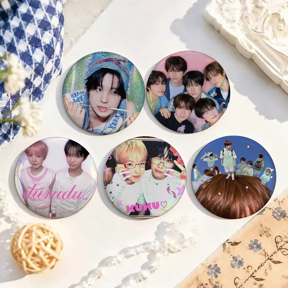 Band NCT Wish Kpop Inspired  25mm 32mm 44mm 58mm Anime Badges Brooches DIY Pins Decorations Birthday Gifts