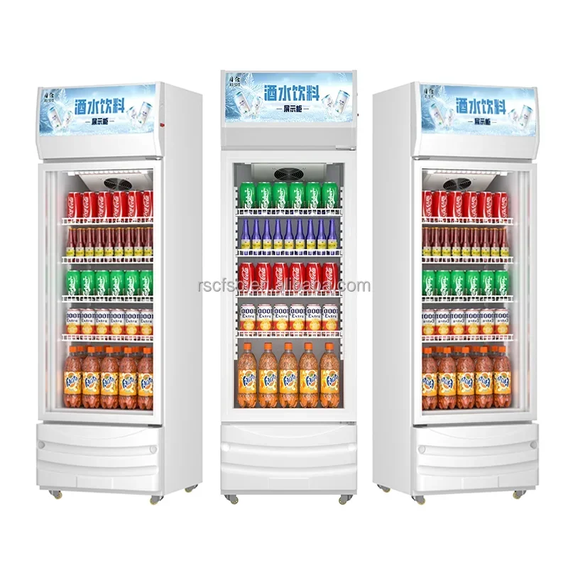 ثلاجة المشروبات الزجاج تستقيم عرض الثلاجة أفضل ثلاجة سوبر ماركت التجارية بالجملة