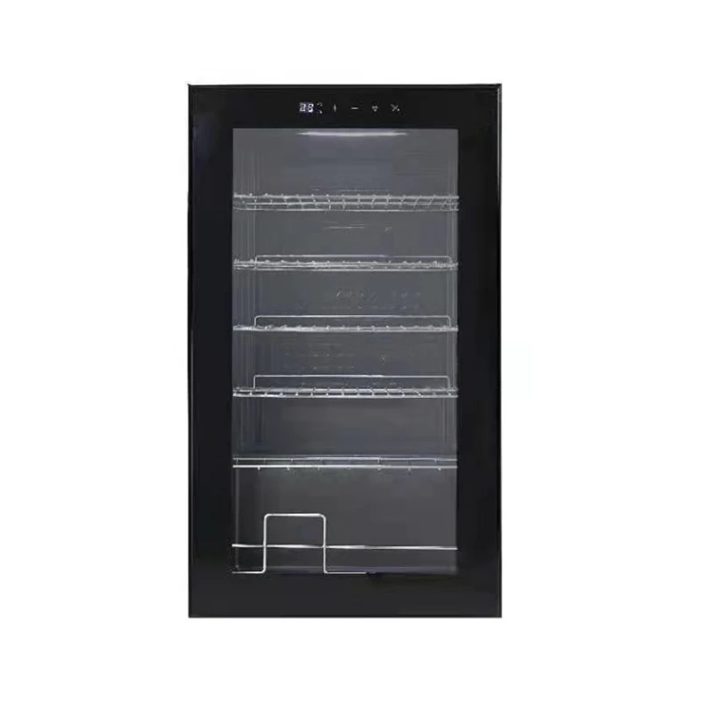 

Electric Stainless Steel Wine and Beverage Refrigerator Red Wine Standing Cabinet for Household and Hotel Use