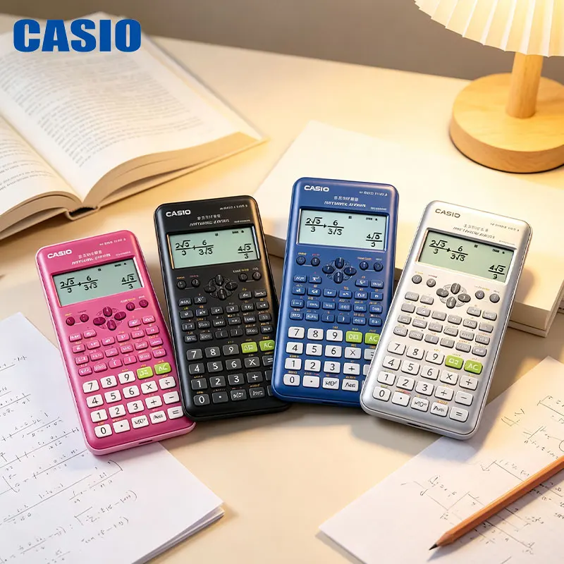 Casio FX-82ES PLUS Long-Range Power-Saving Scientific Calculator - Specialized equipment for Long-Lasting Low-Power Standby Mode