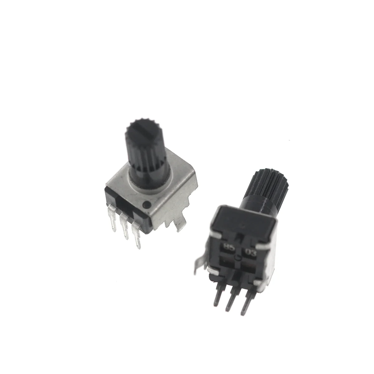 Imagem -05 - Resistor Ajustável para Potenciômetro tipo 3pin Seal Rv09 Vertical Eixo de 125 mm 1k 2k 5k 10k 20k 50k 100k 0932 10 Peças