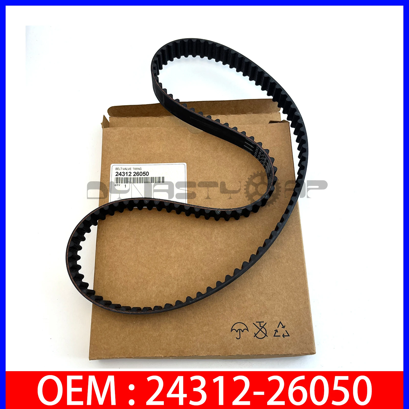 Timing Belt 2431226050 for 1996-2011 Hyundai Accent / Kia Rio Rio5 24312-26050