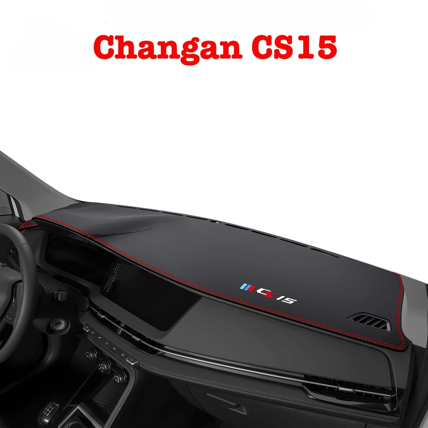 

Car Dashboard Mat for Changan CS15 2016-2024 Light Blocking Pad Center Console Dash Mat Sunshiled Protector