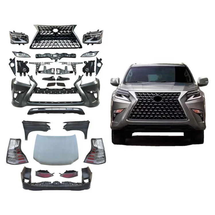 High quality head light car bumpers lamp tail lamp  body kits conversion gx460 2020  for Toyota FJ150 Prado 2008-2020