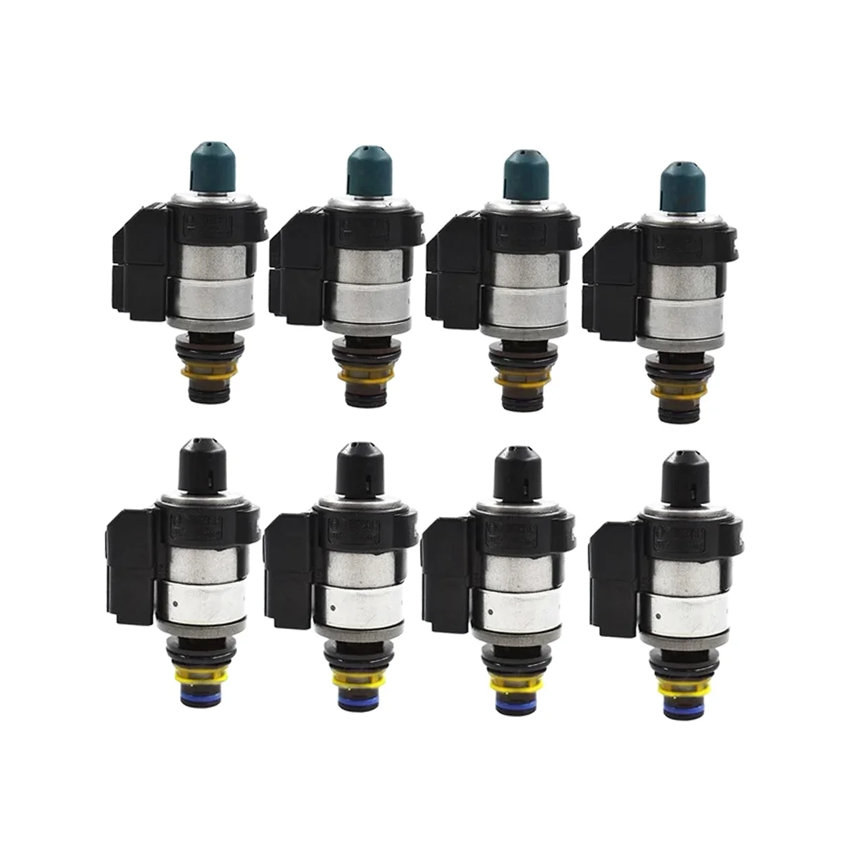 8Pcs 722.9 0260130035 0260130034 Gearbox Solenoid Valve Assembly for Mercedes 7-Speed Wave Box