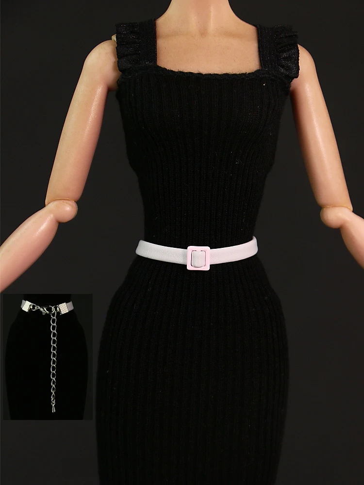 RUHERW 2026 Spring New High Quality Doll Belt Fashion Leather Waistband for 11.5-inch Female Doll 1/6 Doll Accessories
