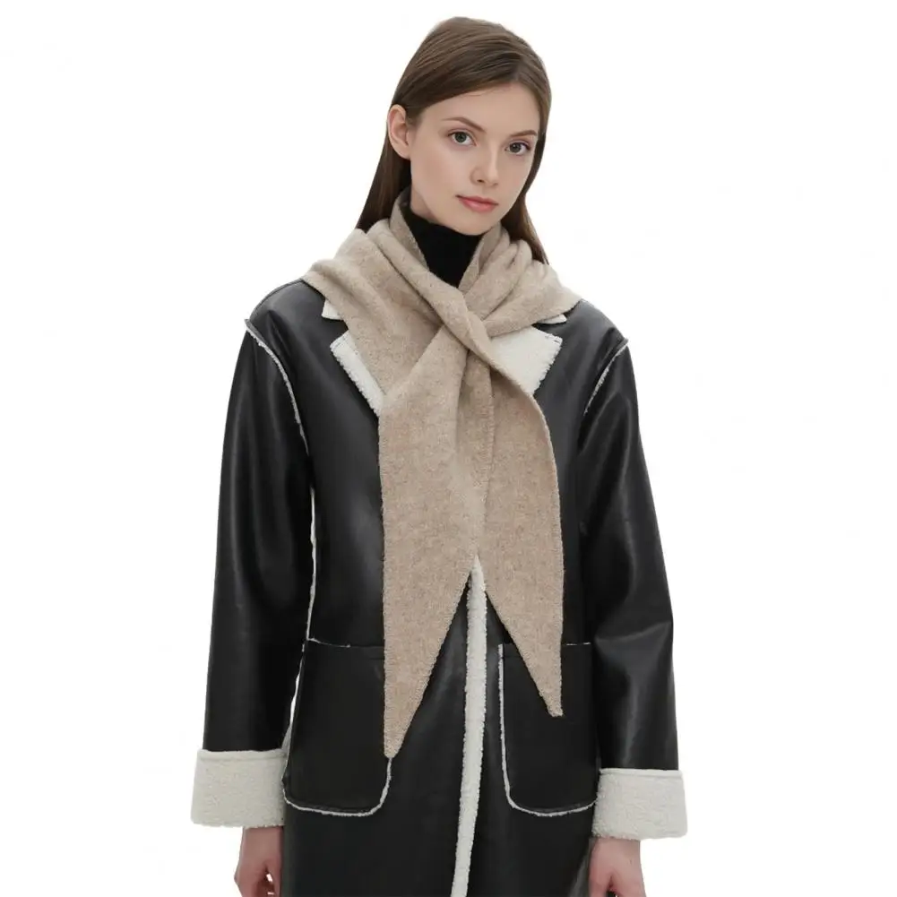 

Women Knitting Shawl Triangle Striped Shawl Elegant Women's Knitted Shawl Wraps Stylish Poncho Blanket Cashmere for Autumn