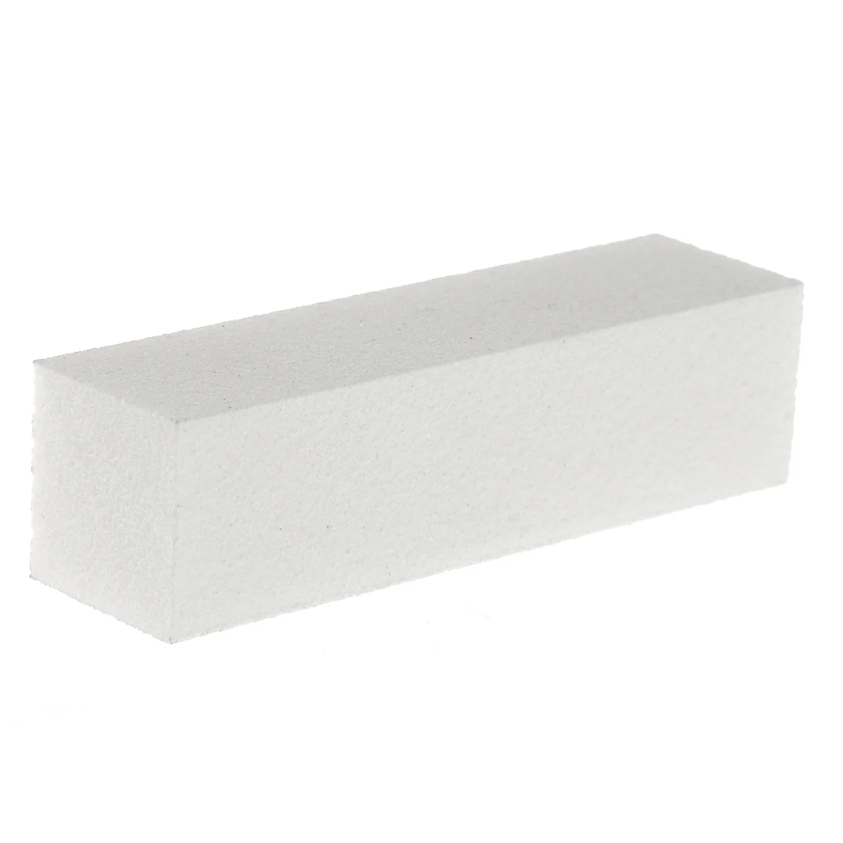 

10Pcs Nail File Buffing Sanding Blocks Durable Sponge Manicure Pedicure Care Tools Nail Buffer White 95x26x26mm
