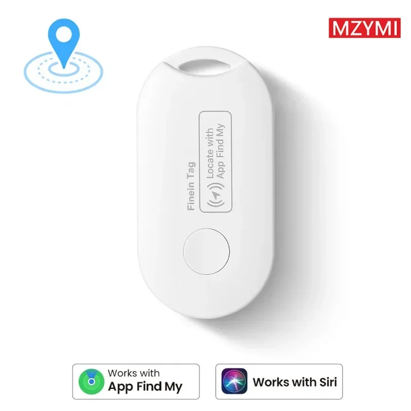 MZYMI F1 Mini Bluetooth Tracker Smart Tag GPS Locator Tracking Device Works With APP Find My Item Finder For Keys Wallet Pets