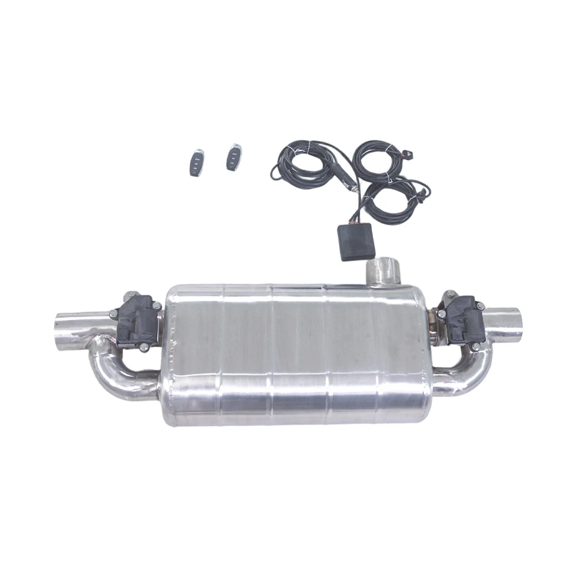 

Universal electric valve drum belt control system, suitable for 51MM/60/63/70/76/89MM exhaust pipes