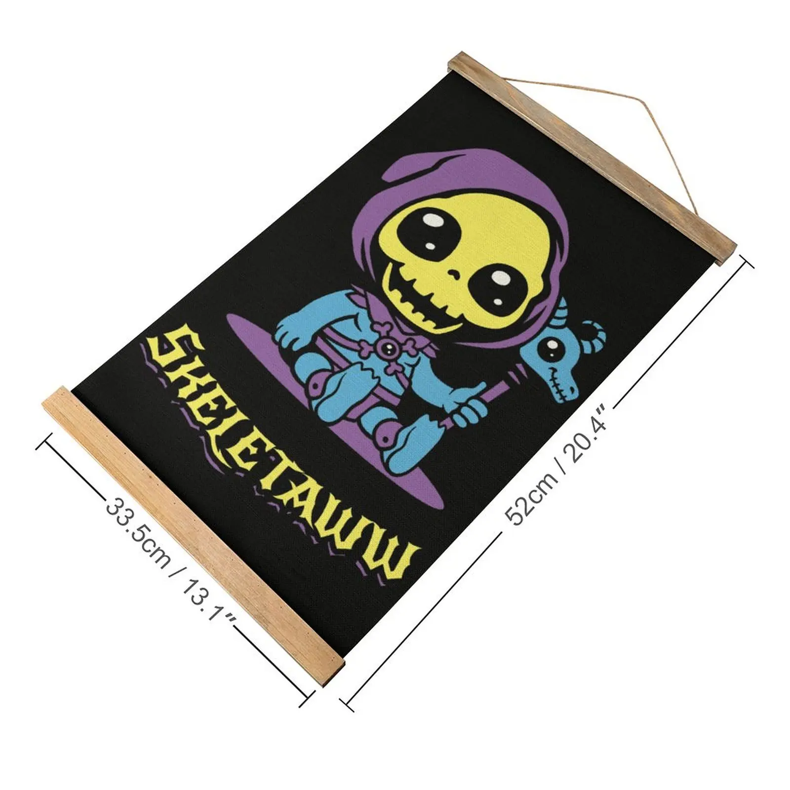 Canvas Hanging Picture Cute Skeletor Skeletaww Essential For S Graphic Funny Joke Draw Living Room Picture Hanging  Style Decora