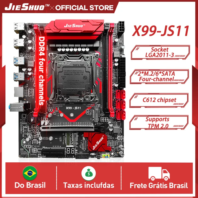 JIESHUO X99-JS11 + Xeon E5-2682 V4 + 16GB DDR4
