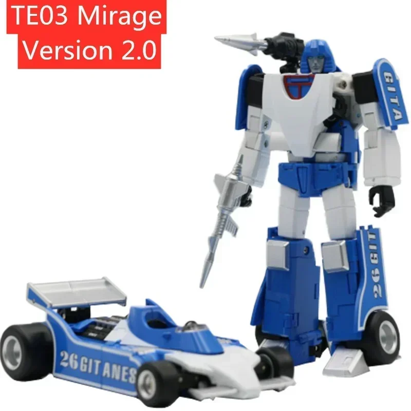 

In Stock Transformation Toy G1 Element TE03 TE-03 Version 2.0 MP F1 Mirage Action Figure Sticker Action Figure ToyCollectionGift