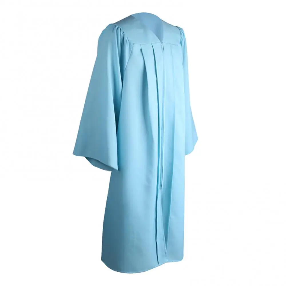 Robe académique avec capuchon pour mortier pour adultes, robe de graduation, fermeture éclair, université, 2021