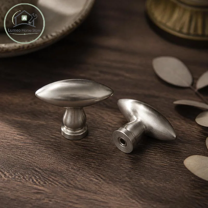 Zinc Alloy Matte Single Hole Drawer Pull Fashion Cabinet Knob for Kids Room Wardrobe Cupboard Furniture Decor