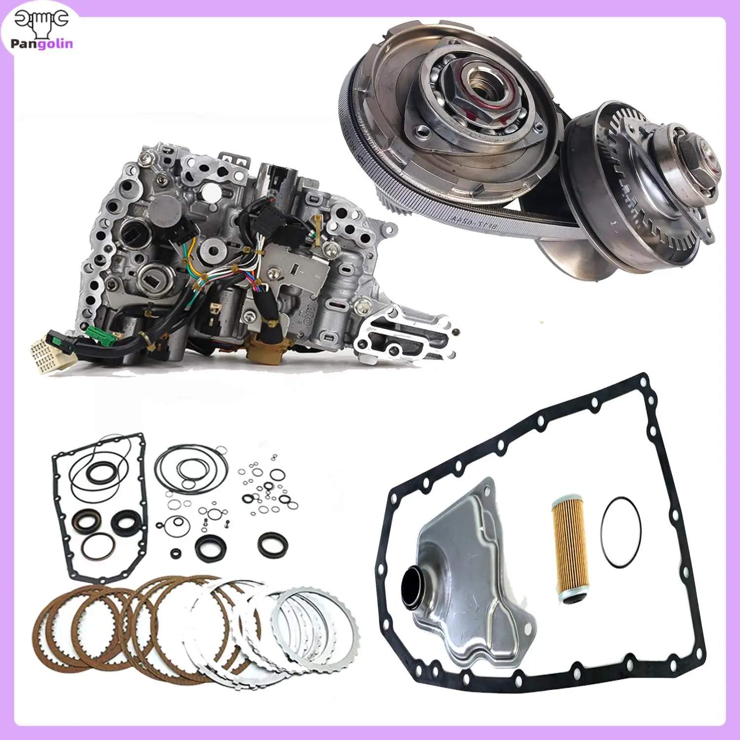 

1set CVT Transmission Master Rebuild Kit And 30T Pulley Set And Chain Belt For Nissan Altima Elgrand Murano Pathfinder JF016E