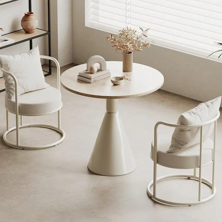 

Living room, log, balcony, leisure, light luxury, single, solid wood, reception