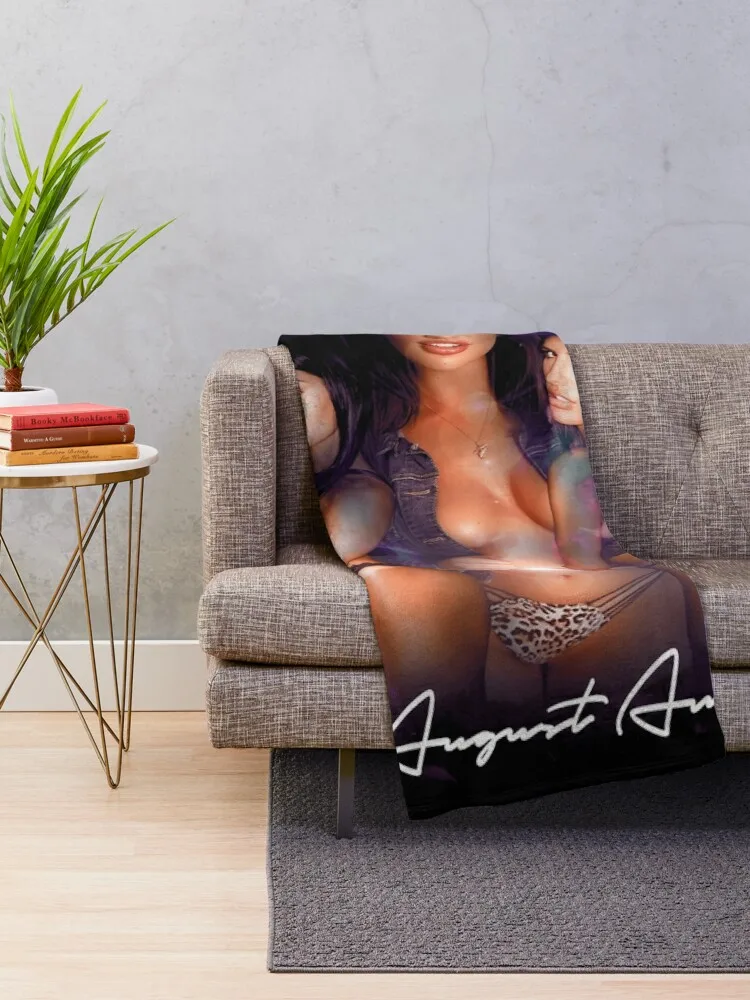 August Ames Throw Blanket Luxury Brand Soft Blankets