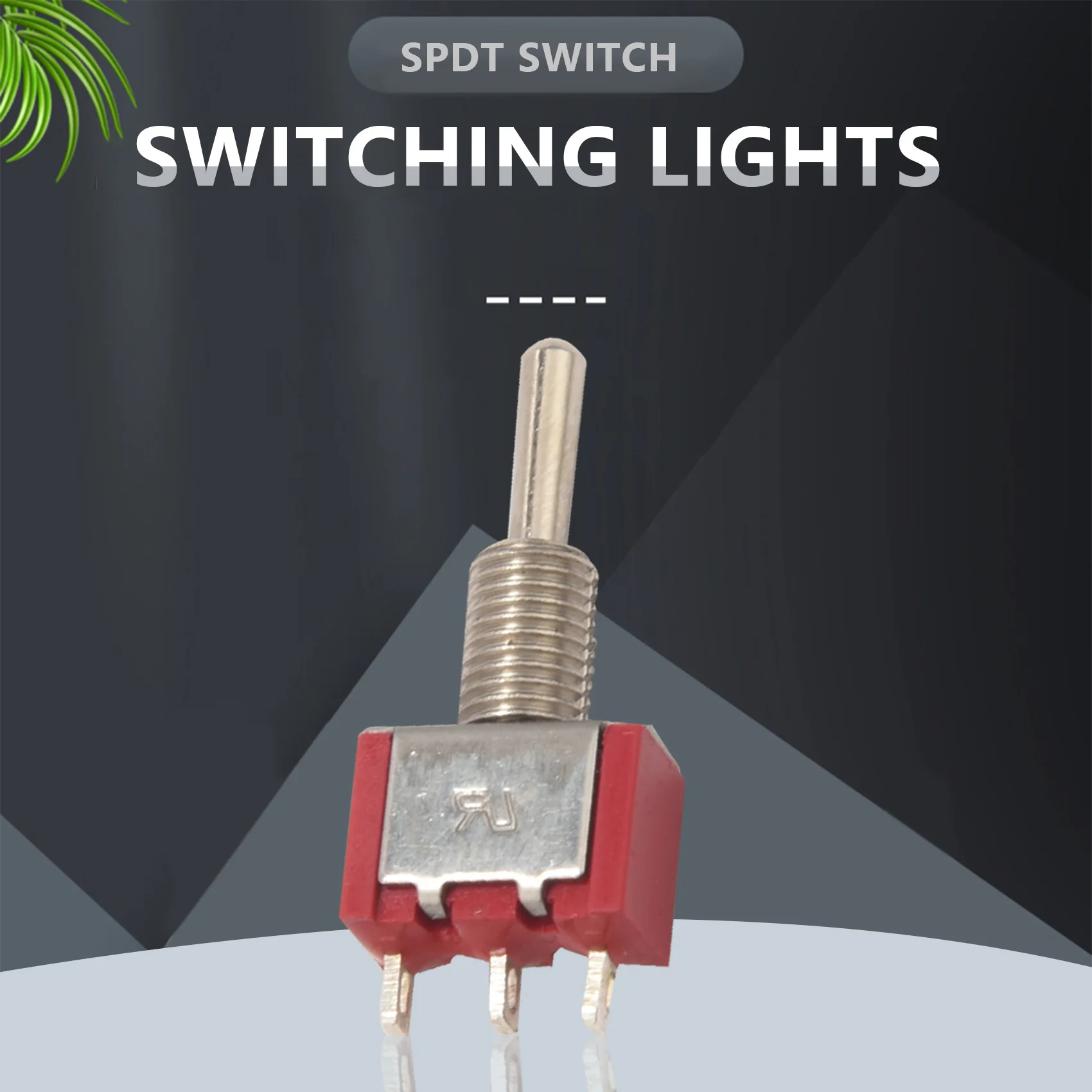 

New 2 Pcs AC 250V 2A 120V 5A SPDT On/Off/On 3 Position Momentary Toggle Switch