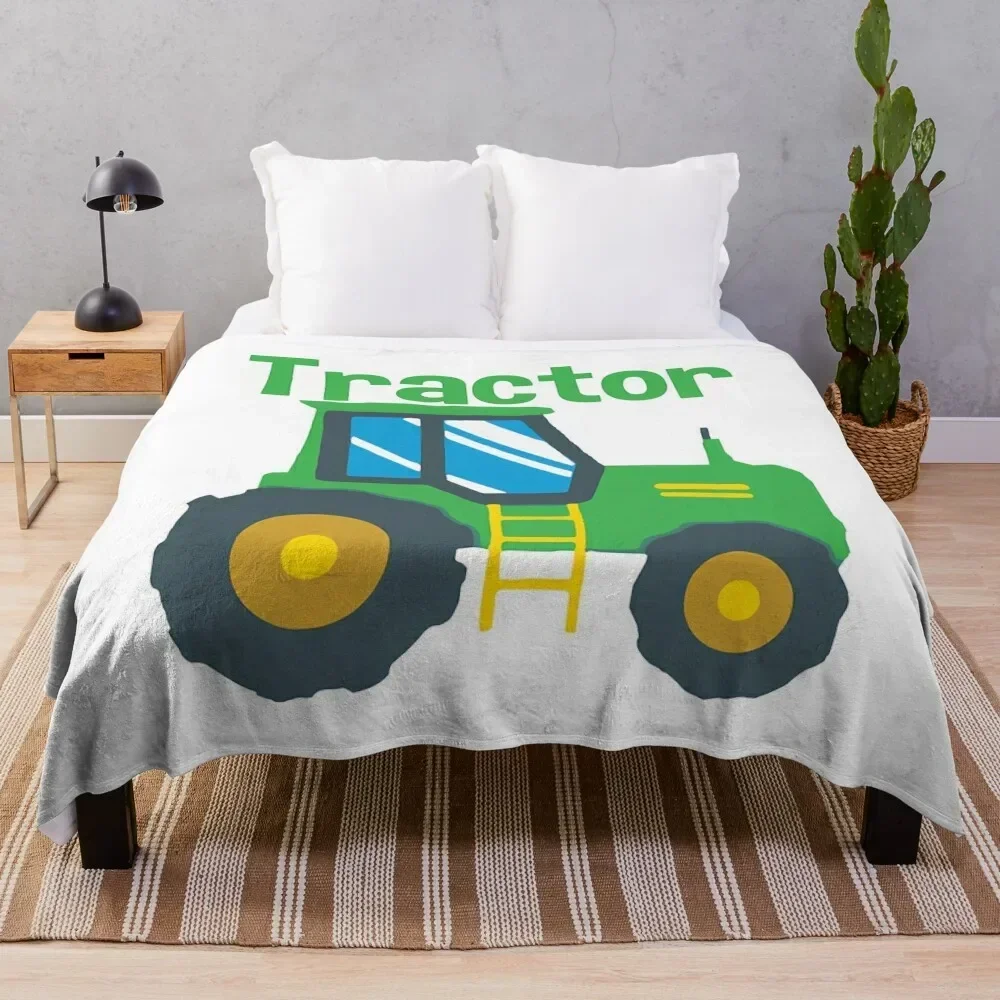 

Kids Farm Truck Tractor Throw Blanket Soft Plush Plaid heavy to sleep Picnic Decorative Sofa Blankets