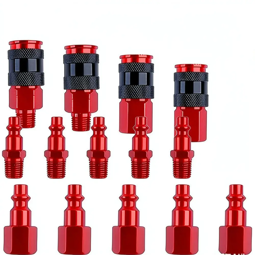 Industrial Air Compressor Quick Disconnect Coupler Fittings Set American Npt Standard Hose Adapter Air Tool Connector
