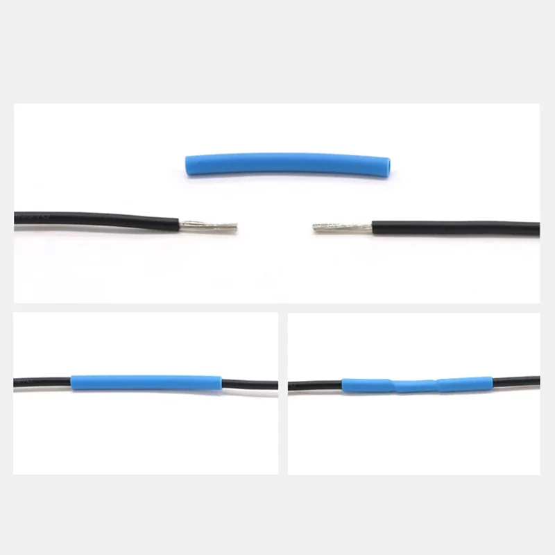1/3/5Meter 8 Colors 3:1 Heat Shrink Tube With Double Wall Glue Tube Diameter 1.6/2.4/3.2/4.8/6.4/7.9/9.5/12.7/15.4/19.1/25.4mm