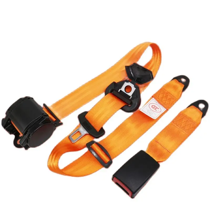 Universal Adjustable Retractable Seat Belts Three-point Safety Belt Automatic Telescopic Safety Belt for Automobile Safety Belt