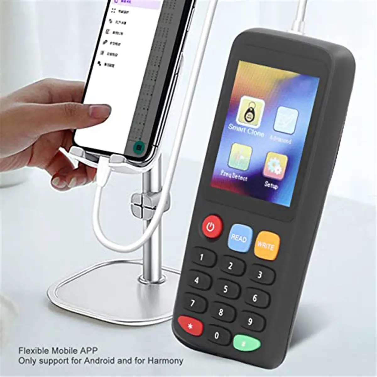 【Clearance Sale】X7 Card Reader, RFID Card Copier Duplicator for IC ID Card, Card RFID Copier ID IC Color Screen Set 2