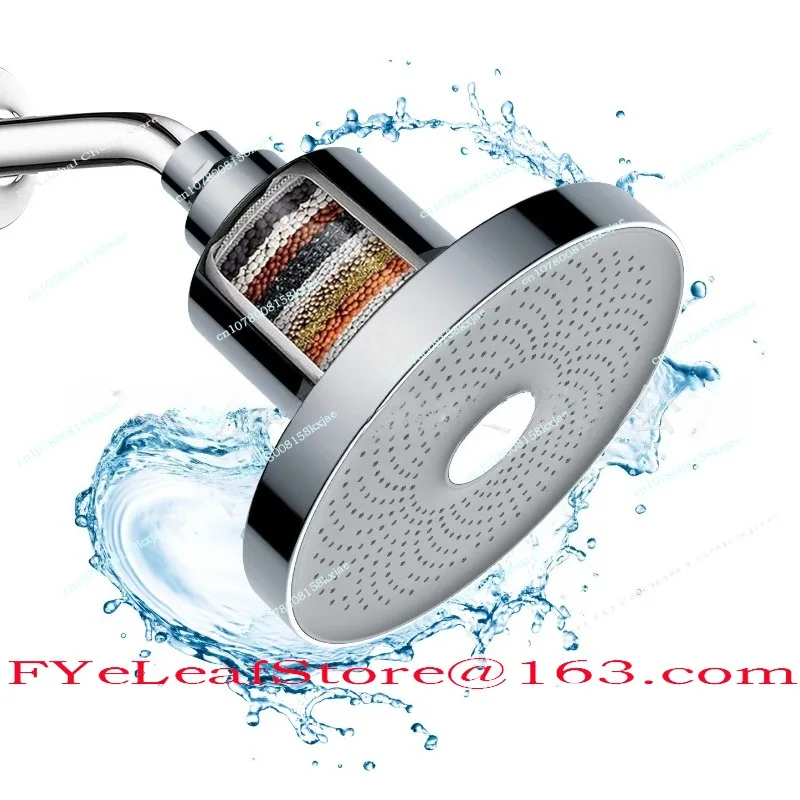 6-Inch Round 25-grade Filter Skin Beauty Shower Top Spray Head