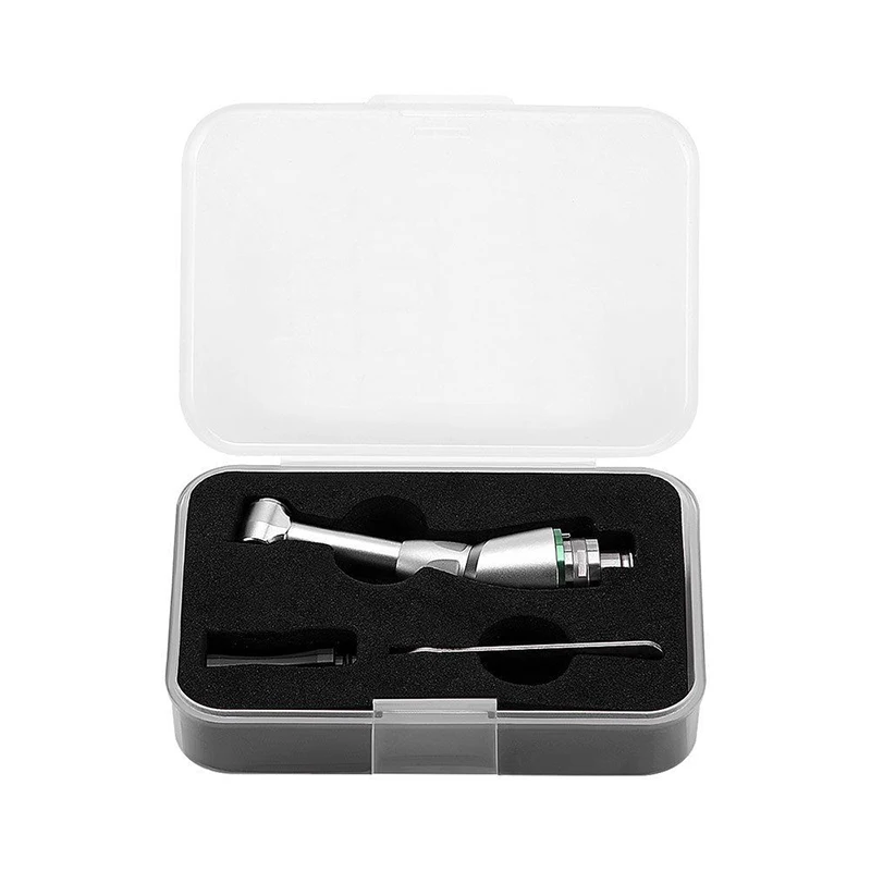 Dental Electric Push Button 16:1 Reduction Contra Angle Handpiece Head for Endodontic Treatment Endo Motor