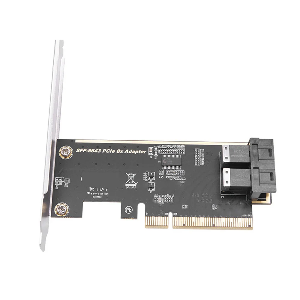 

PCI-E8X to U.2 SFF8639 Adapter NVMe SSD PCI-E to U2 Adapter Card Adapter Board Expansion Card