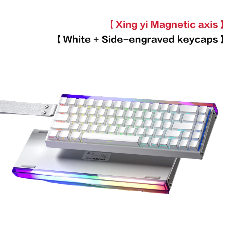 AULA HERO 68 HE Magnetic Axis Keyboard RT Wired Gaming Mechanical Keyboard with RGB Lighting 8K Polling Rate Side Engraving