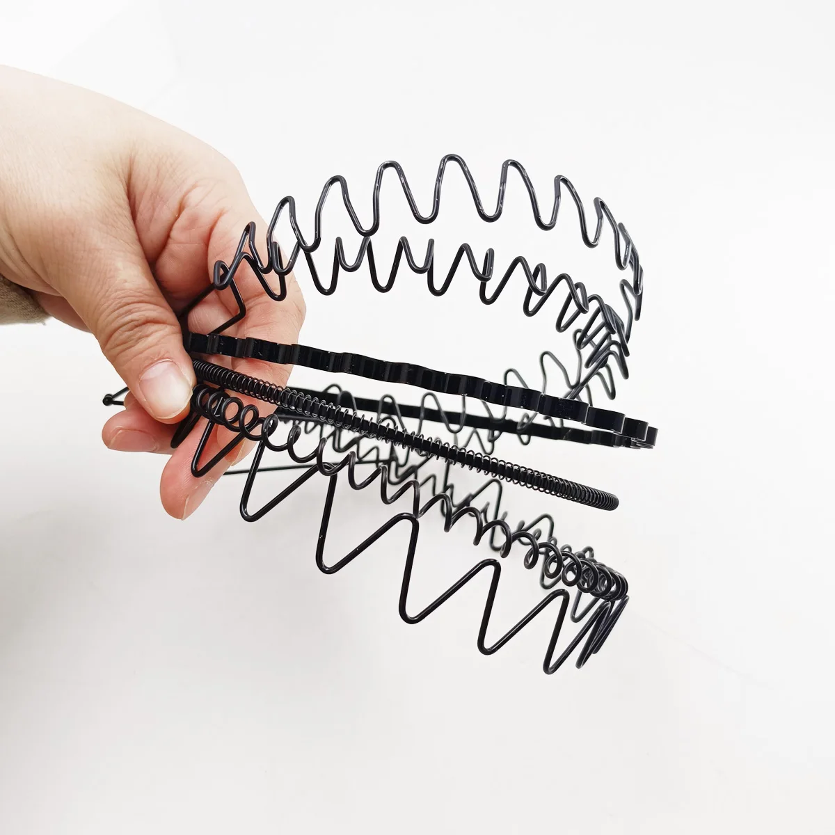 3/6 Stück Herren-Haarreifen, Vereinfachte Koreanische Mode, Gesichtsreinigungs-Haarreifen, Rutschfeste Sport-Haarclips, Unsichtbare Haarspangen für Damen – Detail 16