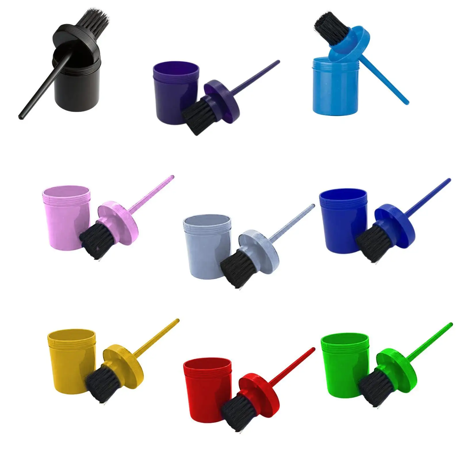 فرشاة شحم الحافر، مقبض مريح خفيف الوزن، سهل الاستخدام، معدات الفروسية المحمولة للماعز، الأغنام، الخنازير، الماشية