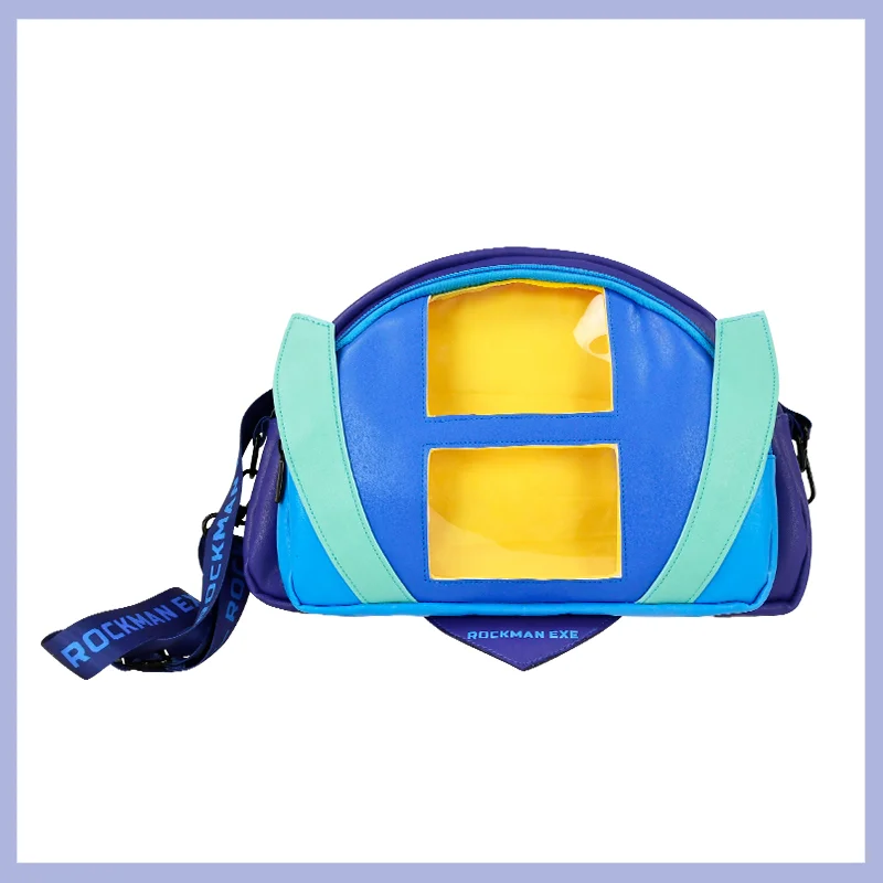 

Rockman EXE Helmet Design Portable One Shoulder Crossbody Bag Gaming Peripherals Original in Stock