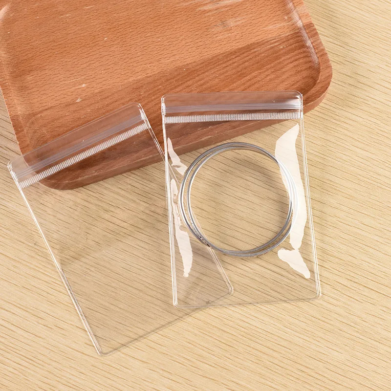 

20pcs Self Sealing Jewelry Bag Thicken Transparent Anti-oxidation Bag for Earring Ring Necklace Display Retail Storage Packaging