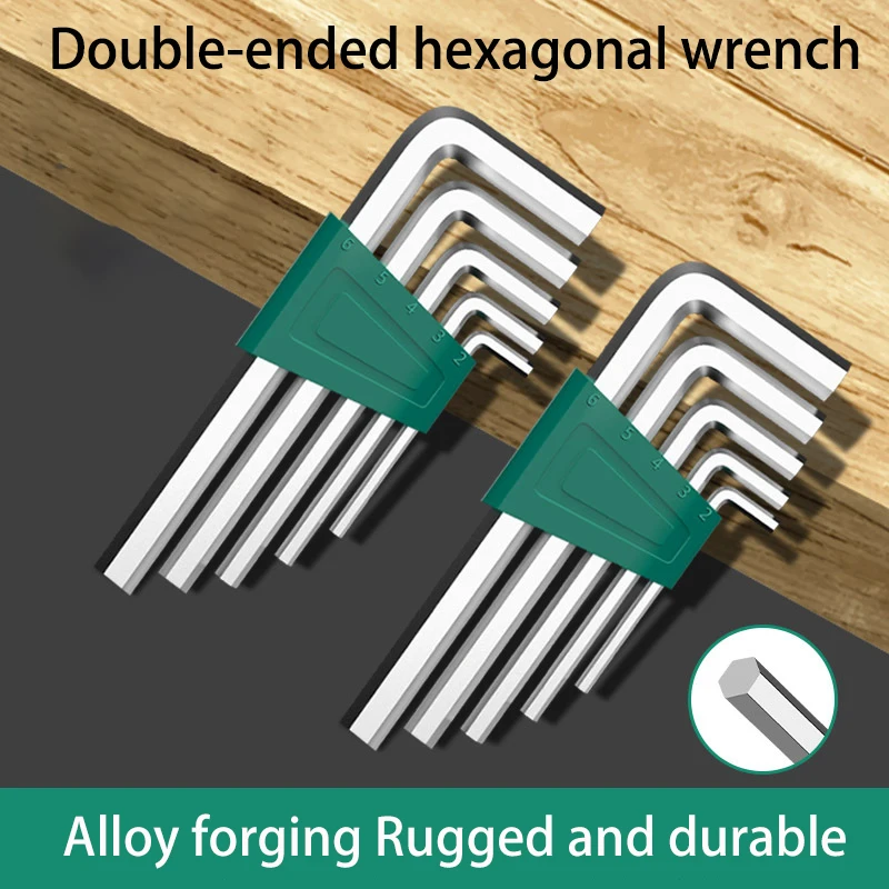 Hexagonal Wrench Set Hexagonal Flat Head Screwdriver Mini Hexagon Set Bicycle Torque Wrench Hand Tools Allen Keys