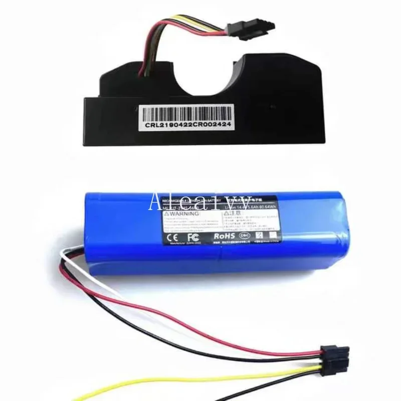 Aleaivy 14.4V 5200mAh 4S2P  For CECOTEC CONGA 4090 4490 4690 4590 NIT robot vacuum cleaner battery 18650 battery Pack