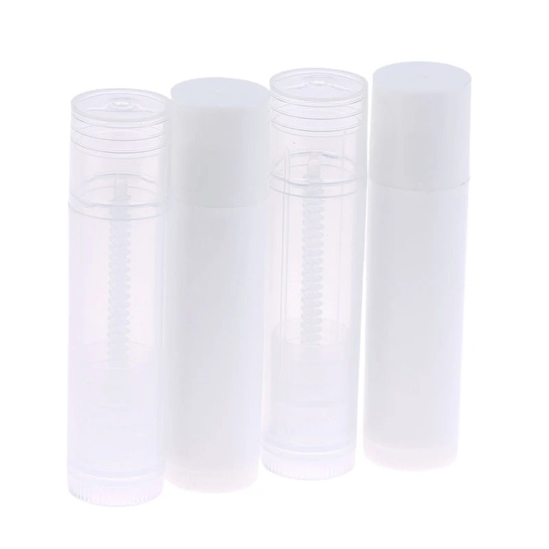 10 Stücke 2 Farben 5g Leere Lipgloss Tubes Lippenstift Gläser Balsam Tube Cap Container Reise Make-Up Lippenbalsam Kosmetikbehälter