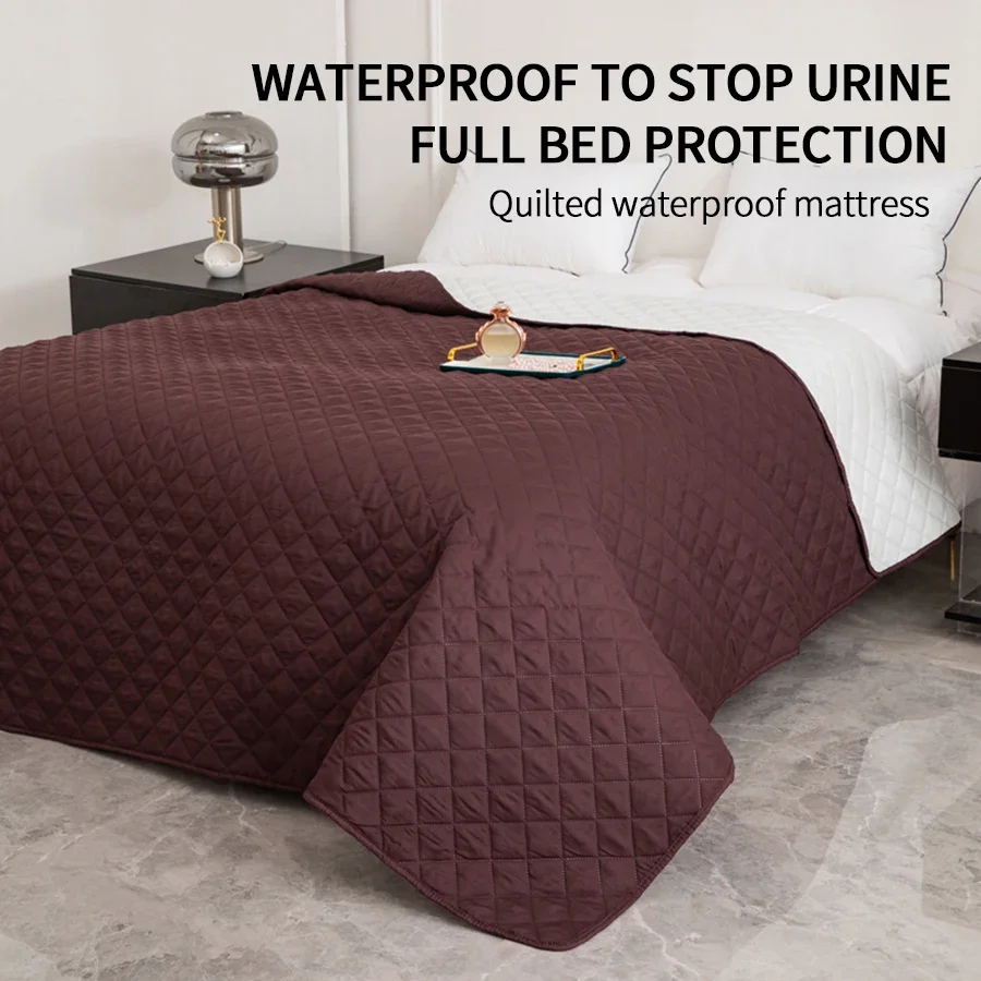 Bed Protector Waterproof Dog Bed Cover Pet Blanket for Furniture Couch Cover for Dog Cat Dirt-Proof Urine Pad Quilted Bedspread