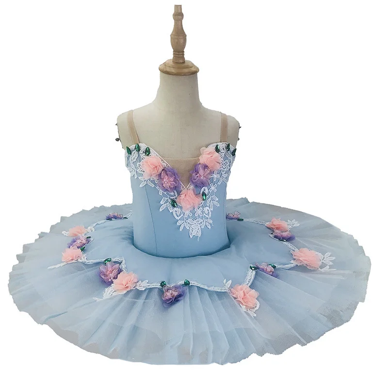 Blue Professional Ballerina Ballet Tutu For Child Children Kids Girls Women Adults Ballerina Party Ballet Dance Costumes Girls