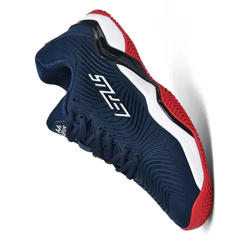 

2026 LEFUS Advanced Edition Mens Badminton Sneakers Women Lace-up Tennis Sneakers Non-slip Gym Sneakers Athletic Shoes