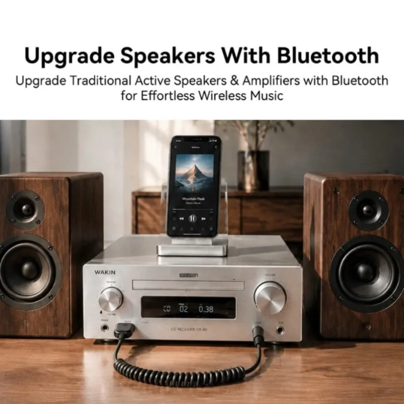 USB Bluetooth 6.0 Receiver Aux Bluetooth Adapter For Car 3.5mm Jack Speaker Auto Handfree Car Audio Music Transmitter