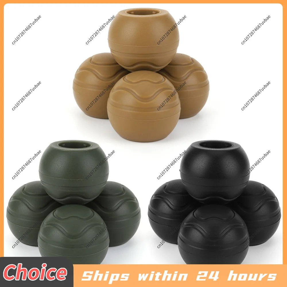 4Pcs Outdoor Chair Leg Tips Ball Cap Shock Absorption Chair Leg Protectors Moon Chair Foot Cover for Rugged and Uneven Surfaces