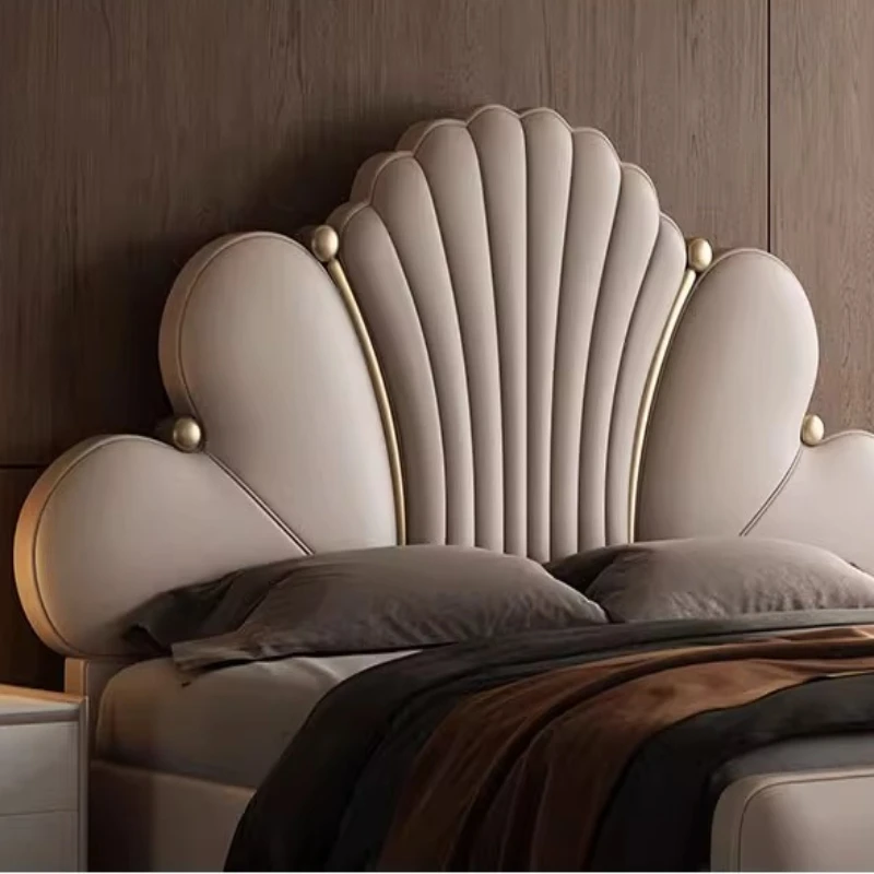 200x220 سنتيمتر إطارات كاملة الحجم سرير مزدوج الملك الحجم غرفة نوم جلدية فاخرة سرير الزفاف 2 شخص اللوح الأمامي الملكة التوأم كاما الأثاث