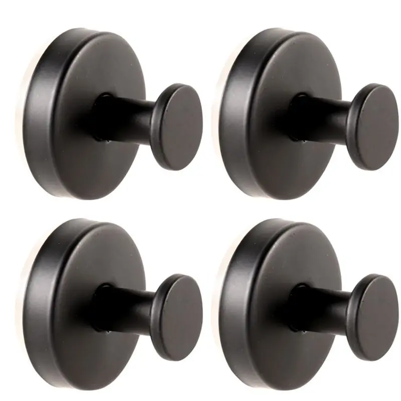 

ABMO Stainless Steel Suction Cup Clothes Hook Kitchen Bathroom Towel Hook Punch-Free Bathroom Seamless Suction Cup