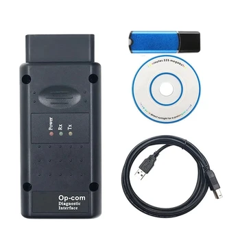 OPCOM 2021 op-com V1.95 Flash Update Op Com V2021 for Opel Car Diagnostic Tool with USB Dongle Diagnostic Tools