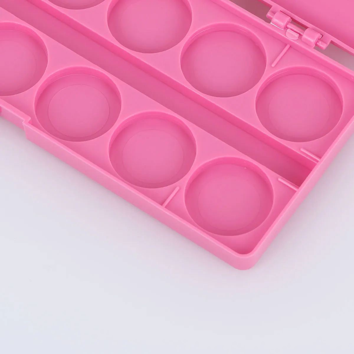 

24 Wells Paint Box Airtight Tray Plastic Palette Foldable Painting Pallet Watercolor Gouache Acrylic Oil Easy Clean Lightweight